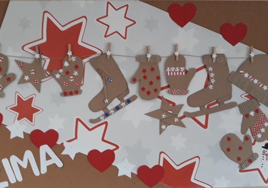 Ferie zimowe w naszej szkole grafika