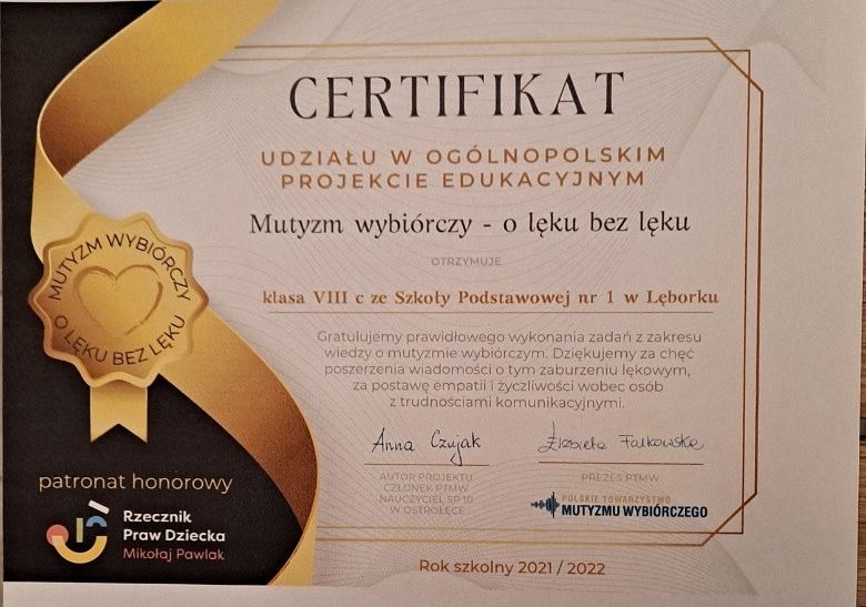 Mutyzm wybiórczy- o lęku bez lęku grafika