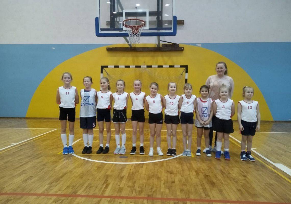 Najmłodsze koszykarki w akcji! grafika