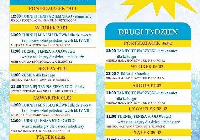 Ferie na sportowo  2024 grafika