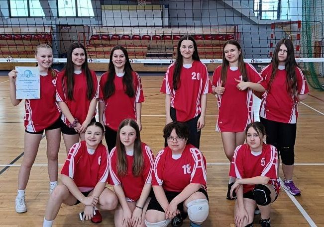 Siatkówka dziewcząt grafika