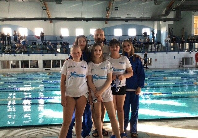 Sukcesy na zawodach pływackich grafika