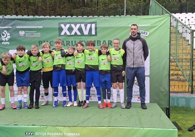 Finał Wojewódzki XXVI Edycji Pucharu Tymbarku. Kategoria U-12 chłopców grafika