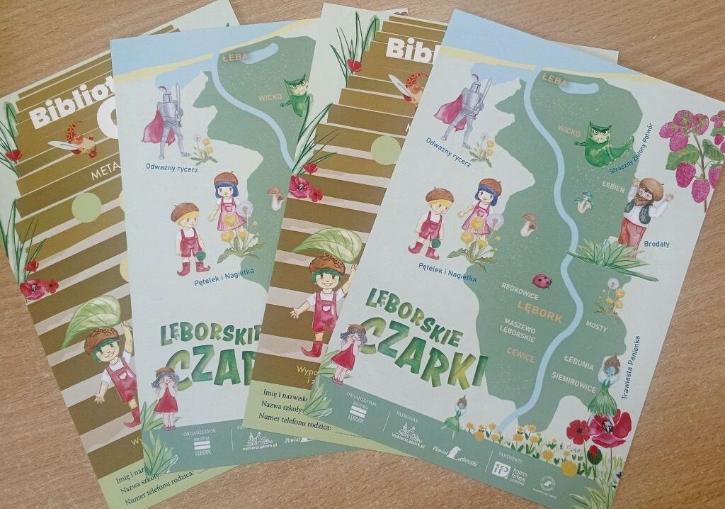 Szósta edycja akcji czytelniczej - „Biblioteka Go - Lęborskie Czarki” grafika