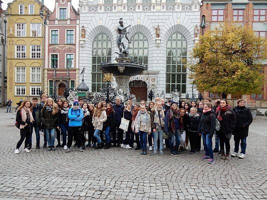 Międzynarodowe spotkanie Erasmus+ w Gimnazjum nr 1 w Lęborku