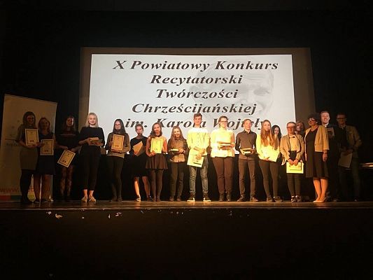 Konkurs recytatorski poezji chrześcijańskiej we Fregacie