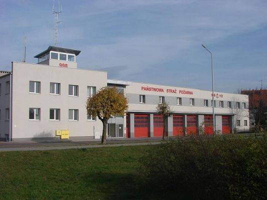 Klasa VIIIc odwiedziła Państwową Straż Pożarną w Lęborku