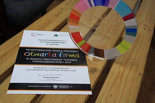 Jedynka po raz drugi laureatem programu „Otwarta firma”