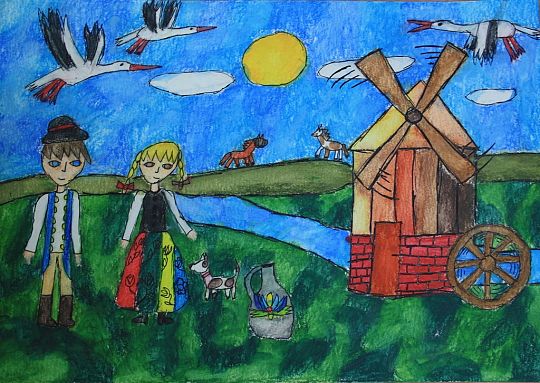 „Z pędzlem przez świat: Folklorem, wzorem i kolorem” – XIII Ogólnopolski Konkurs Plastyczny