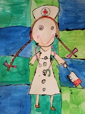 Wyróżnienie w konkursie plastycznym