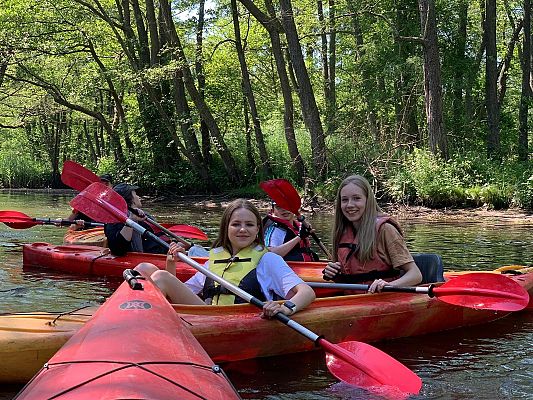 Spływ kajakowy rzeką Piaśnicą