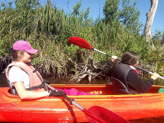 Kajakowa przygoda klasy 8e