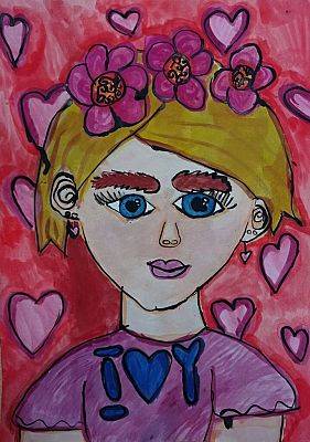 Laureaci konkursu plastycznego: „Portret mojej mamy”