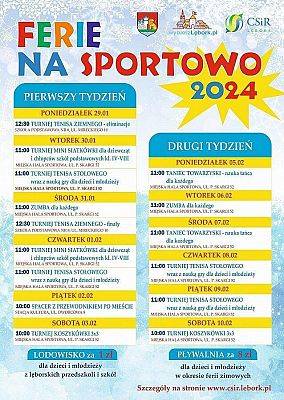 Ferie na sportowo  2024