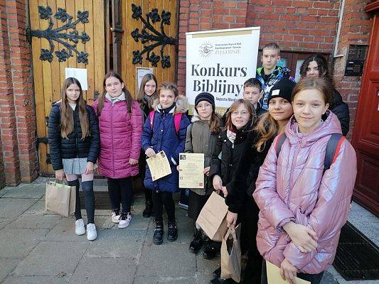 Konkurs biblijny - etap rejonowy