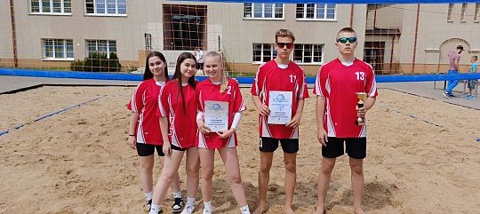 Miejskie Mistrzostwa Młodzieży Szkolnej w Siatkówce Plażowej
