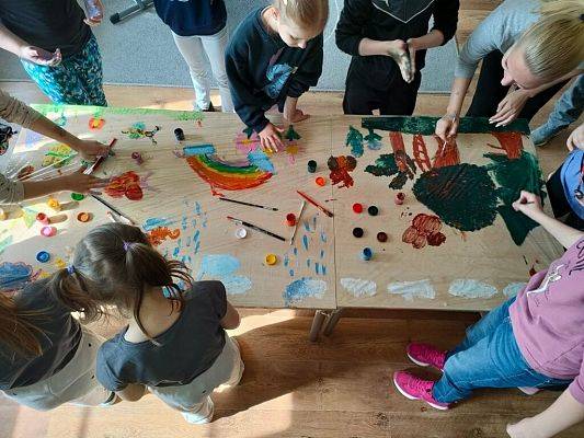 Kolejne zajęcia sensoryczne w świetlicy