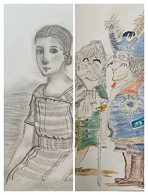 Sukces Kariny i Agaty w konkursie artystyczno-językowym