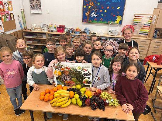 Klasa 2B – z lasu do sadu