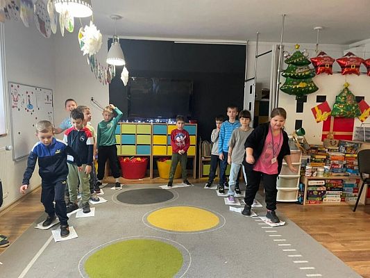 Zimowe sporty w szkolnej świetlicy