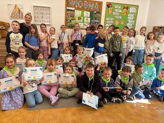 Odwiedziny przedszkolaków