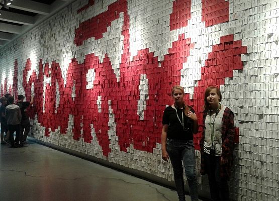 Polsko – niemiecka wymiana młodzieży –  warsztaty językowo-historyczne w Gdańsku:  „Es begann in Danzig….“ – „Zaczęło się w Gdańsku….“ grafika