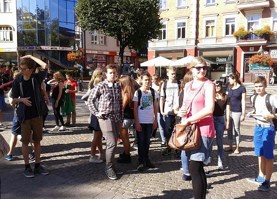 Polsko – niemiecka wymiana młodzieży –  warsztaty językowo-historyczne w Gdańsku:  „Es begann in Danzig….“ – „Zaczęło się w Gdańsku….“ grafika