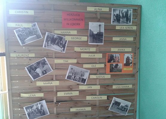 Polsko – niemiecka wymiana młodzieży –  warsztaty językowo-historyczne w Gdańsku:  „Es begann in Danzig….“ – „Zaczęło się w Gdańsku….“ grafika