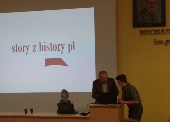 Spotkanie z historią w sobotnie popołudnie grafika