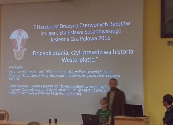 Spotkanie z historią w sobotnie popołudnie grafika