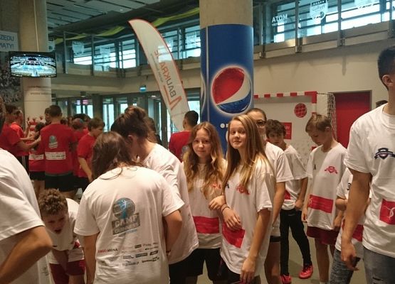 Rekord Guinessa w Ergo Arenie grafika