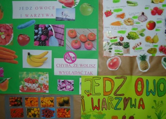 Klasa Id zachęca do jedzenia owoców grafika