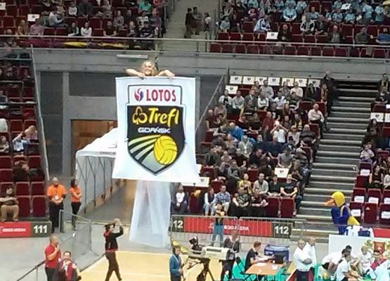 Mecz siatkarski w Ergo Arenie grafika