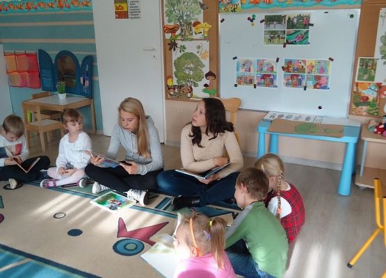 Jesienna wizyta w przedszkolu grafika