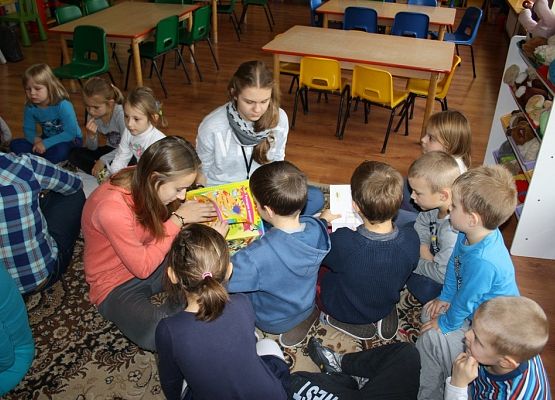 Jesienna wizyta w przedszkolu grafika