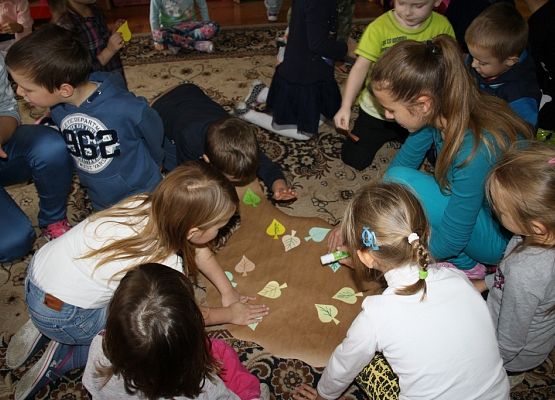 Jesienna wizyta w przedszkolu grafika