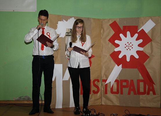 Śpiewaliśmy dla Ojczyzny - obchody Narodowego Święta Niepodległości. grafika