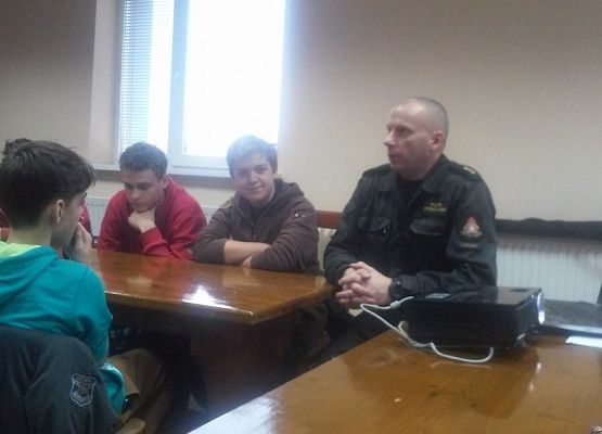 Rozpoczęliśmy Światowy Tydzień Przedsiębiorczości-wizyta w Państwowej Straży Pożarnej grafika