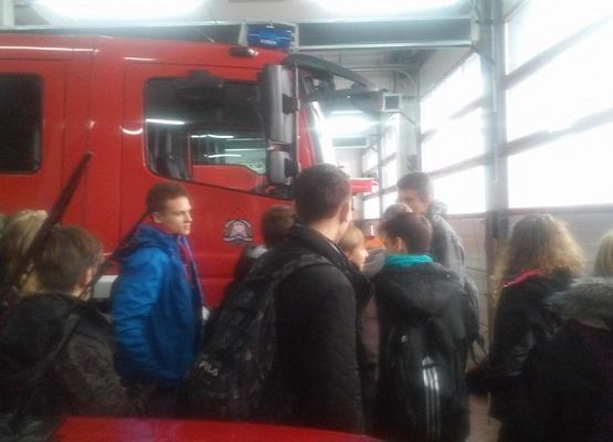 Rozpoczęliśmy Światowy Tydzień Przedsiębiorczości-wizyta w Państwowej Straży Pożarnej grafika