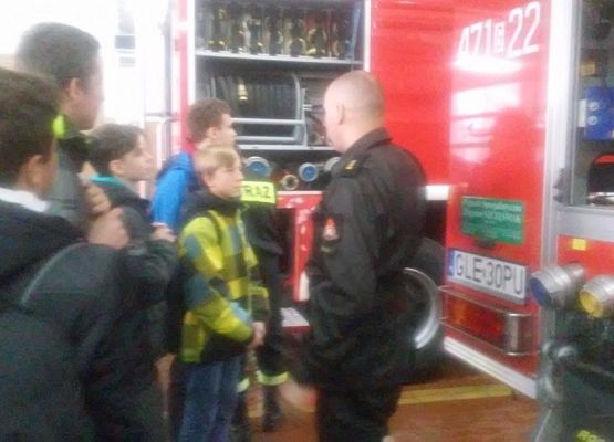 Rozpoczęliśmy Światowy Tydzień Przedsiębiorczości-wizyta w Państwowej Straży Pożarnej grafika