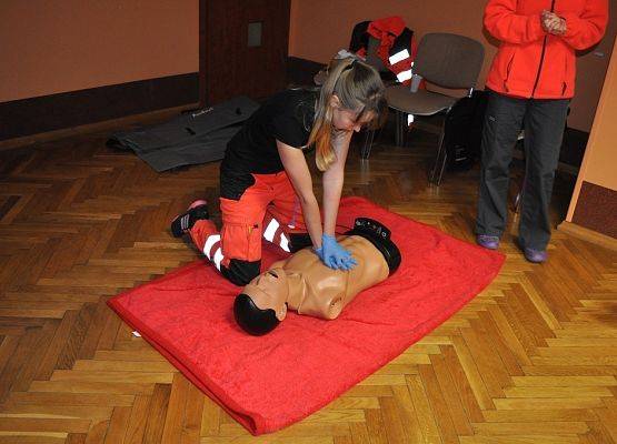 Wizyta w lęborskim szpitalu grafika