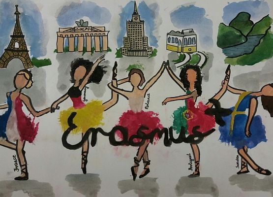 Wyniki konkursu na logo naszego projektu ERASMUS+: grafika