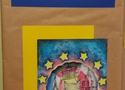 Wyniki Międzynarodowego Konkursu na logo naszego projektu ERASMUS+: "OPENING DOORS TO EUROPE" grafika