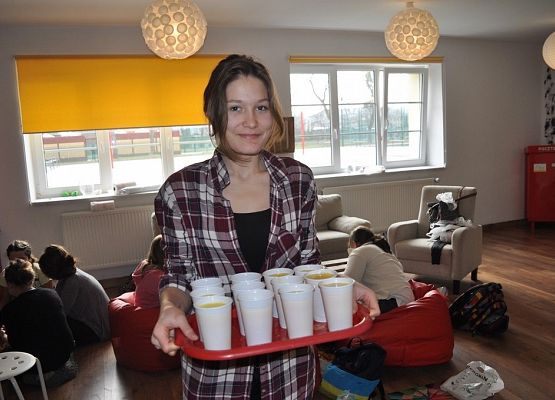 Pij soki – będziesz wielki! Kolejna ,,Witaminka” w naszej szkole grafika