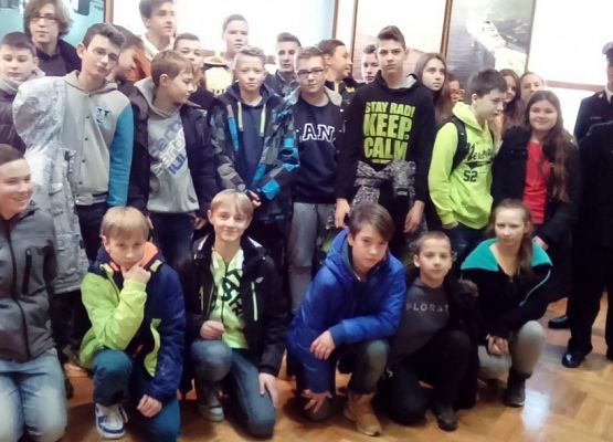 Wizyta Id w Akademii Marynarki Wojennej grafika