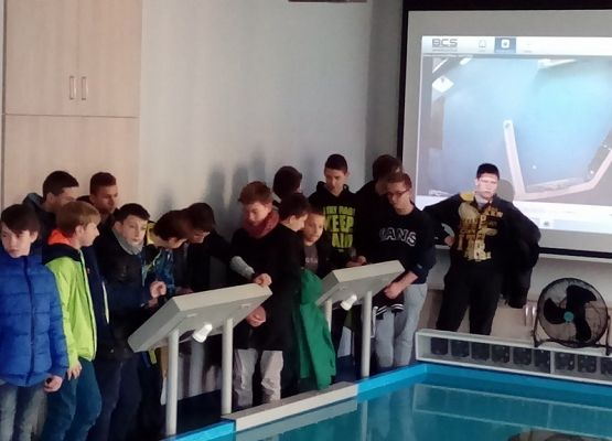 Wizyta Id w Akademii Marynarki Wojennej grafika