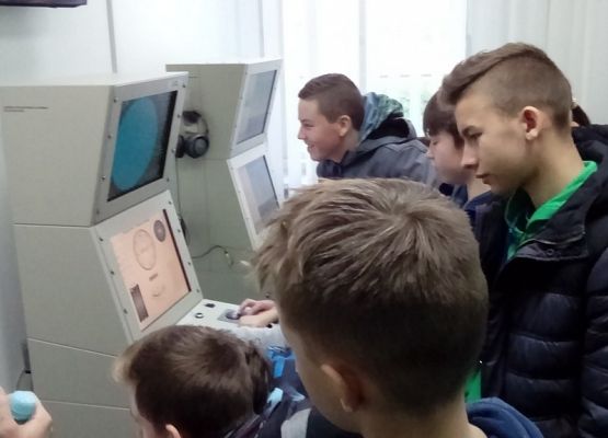 Wizyta Id w Akademii Marynarki Wojennej grafika