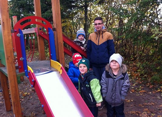 Wolontariusze w akcji grafika