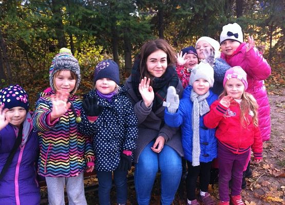 Wolontariusze w akcji grafika