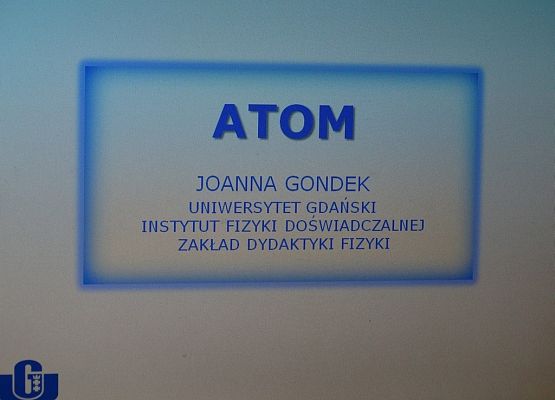 Budowa atomu i spektroskopia grafika